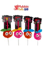 Matatabi Cats CHERY Alüminyum saplı kedi oltası(Matatabi,çıngırak ve özel hışırtı içerir.özel kumaş) - Thumbnail