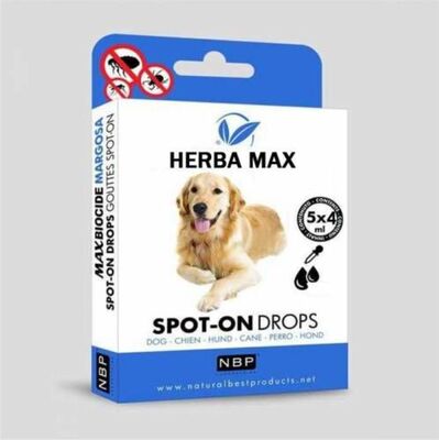 Herba Max - Herba Max Köpek Pire ve Dış Parazit Kene Tasması 75 Cm