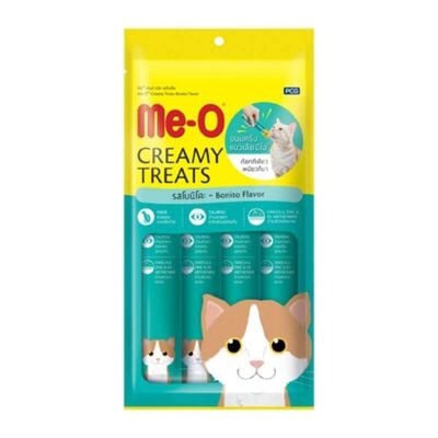 Me-o - Me-O Creamy Kurutulmuş Ton Balıklı Kedi Ödülü 4x15 gr