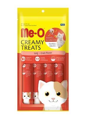 Me-o - Me-O Tahılsız Yengeç Etli Kremalı Kedi Ödülü 4 x 15 GR