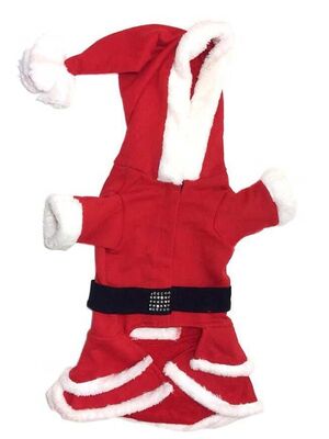 Miapet - Miapet Köpek Kıyafeti Noel Baba 1 Beden