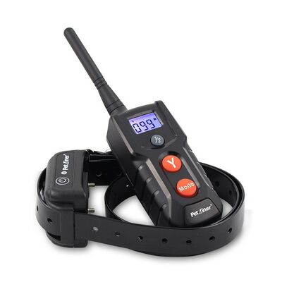 Petrainer - Petrainer 916 Su Geçirmez Uzaktan Kumandalı 4 Fonksiyonlu 300 M Havlama Önleyici Tasma
