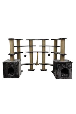 Lotus Pet Design - Milano Tırmalamalı Kedi Evi