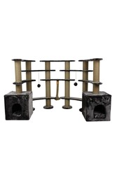 Milano Tırmalamalı Kedi Evi - Thumbnail