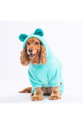 Mint Koala Küçük Irk Peluş Tulum Köpek Tulumu Köpek Kıyafeti Kedi Kıyafeti M - Thumbnail