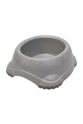 Moderna - Moderna Köpek Plastik Mama Ve Su Kabı Gri 735 Ml
