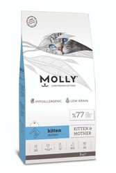 Molly Düşük Tahıllı Hipoalerjenik Tavuklu Kitten Yavru Kedi Maması 2 Kg - Thumbnail