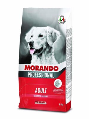 MORANDO - Morando Yetişkin Köpek Maması Biftekli 4 Kg