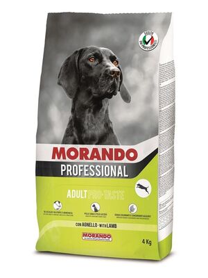 MORANDO - Morando Yetişkin Köpek Maması Kuzu Etli 4 Kg