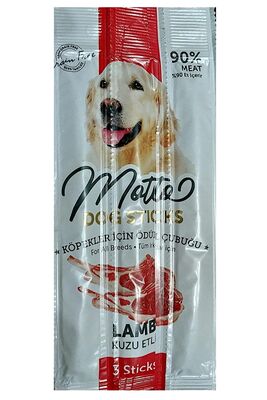 MOTTO - MOTTO Dog Kuzu Etli Sticks Küçük Irk Köpek Ödül çubukları 3 Adet 3 Lü