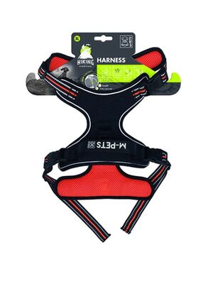 M Pets - Mpets Hiking Reflektörlü Soft Sırt Tasması Orange XL