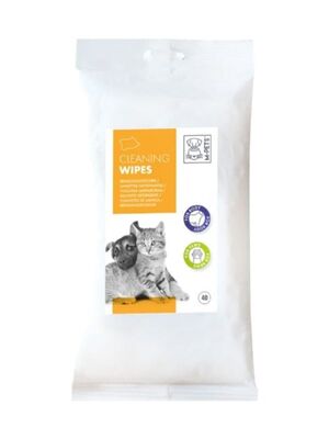 M Pets - Mpets Kedi ve Köpekler Için Temizleme Mendili 40 lı