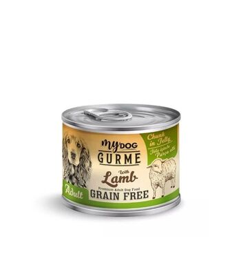 mydog - My Dog Mydog Kuzu Parça Etli Jöleli Köpek Konservesi 200GR