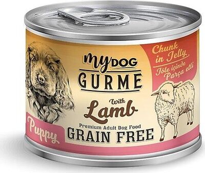 mydog - My Dog Mydog Kuzu Parça Etli Jöleli Yavru Köpek Konservesi 200GR