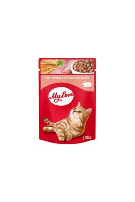 mylove - My Love Sos Içinde Tavuk Etli Pouch Kedi Maması 100 Gr