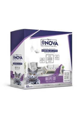My Cat - Mycat Nova Ferahlatıcı Koku (Daha Fazla Kedi) Premium Kedi Kumu 10Lt
