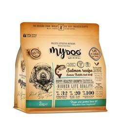 Mydog Original Tahılsız Somonlu Yavru Köpek Maması 3 Kg - Thumbnail