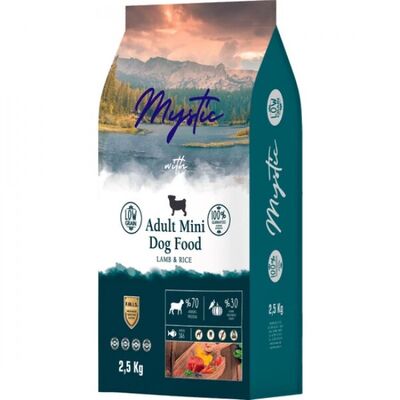 Mystic - Mystic Düşük Tahıllı Adult Large Kuzulu Büyük Irk Yetişkin Köpek Maması 2,5 Kg