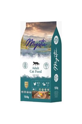 Mystic - Mystic Düşük Tahıllı Adult Tavuklu Yetişkin Kedi Maması 15 Kg