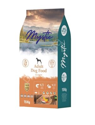Mystic - Mystic Düşük Tahıllı Somonlu Yetişkin Köpek Maması 15Kg