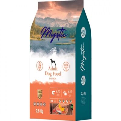 Mystic - Mystic Düşük Tahıllı Somonlu Yetişkin Köpek Maması 2,5 kg