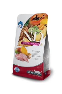 N & D - N & D TROPICAL SELECTION Tavuklu Yetişkin Kedi Maması 10 Kg