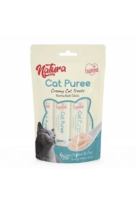 Natura - Natura Cat Pure Cod & Tavuklu Kedi Sıvı Ödül Maması 4'lü