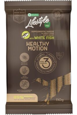 Natures Prodection - Natures Protection Lifestyle Tahılsız Alabalıklı Yetişkin Köpek Ödül Maması 110 Gr