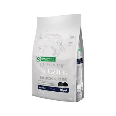 Nature's Protection - Nature's Protection SC Black Coat Tahılsız Kümes Hayvanlı Yetişkin Köpek Maması 10 KG