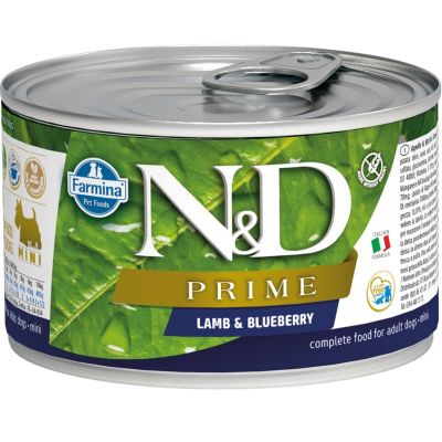 N&D - N&D Prime Kuzulu Yaban Mersinli Köpek Konservesi 140 gr