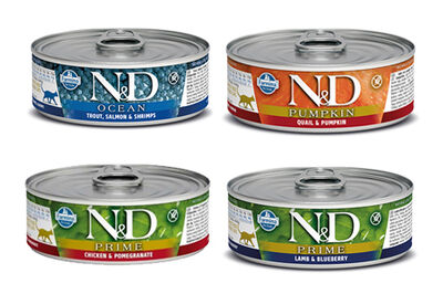 N&D - N&D Karma Paket Kedi Konservesi 70 Gr - 4 Adet