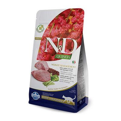 N&D - N&d Quinoa Weight Management Kuzu Etli Yetişkin Diyet Kedi Maması 1,5 KG