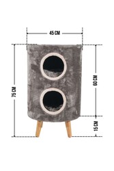 Nice Silindir Kedi Evi - Thumbnail