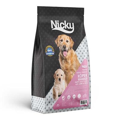 Nicky - Nicky Puppy Kuzulu Yavru Köpek Maması 15 KG
