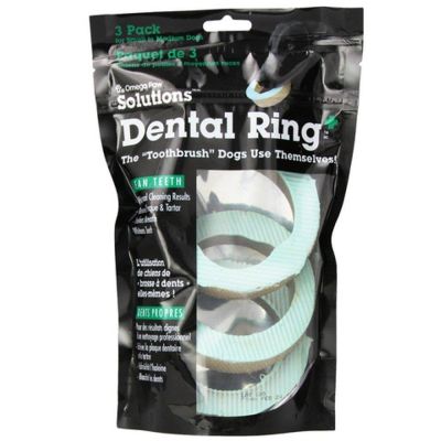 Omega Paw - Omega Paw Dental Ring Diş Temizleyici Ödül 10cm 3 lü