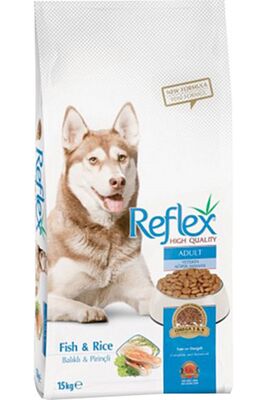 Reflex - Orta & Büyük Irk Balıklı & Pirinçli Yetişkin Köpek Maması 15kg