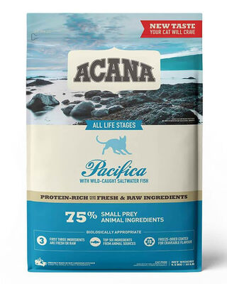 Acana - Acana Pacifica Balıklı Tahılsız Yetişkin Kedi Maması 4,5 Kg