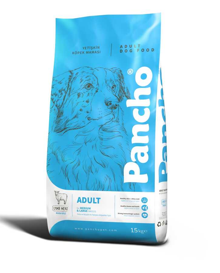 Pancho Kuzu Etli Yetişkin Köpek Maması 15 kg