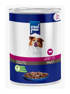 PawPaw - PawPaw Biftekli Köpek Konservesi 400 gr