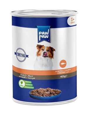 PawPaw - PawPaw Somonlu Köpek Konservesi 400 gr 