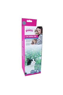 Pawise - Pawise Balkon Kedi Koruma Şeffaf Ağ 6x3 m