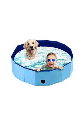 Pawise - Pawise Kalın Malzemeli Katlanabilir Köpek Havuzu 80x20 Cm