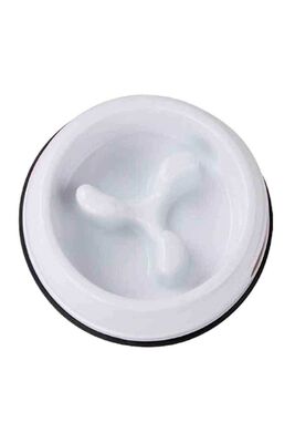 Pawise - Pawise Yavaş Yeme Mama Kabı 1000 ml 19 X 7 Cm