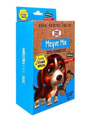Glipet - Pawmax Meyveli Orta ve Büyük Irk Köpek Ödül Kurabiyesi 185 Gr