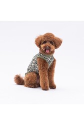Pawstar Air Army Kedi Köpek Tişörtü - Kedi Köpek Kıyafeti S - Thumbnail