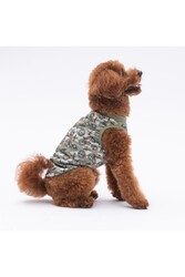 Pawstar Air Army Kedi Köpek Tişörtü - Kedi Köpek Kıyafeti XL - Thumbnail