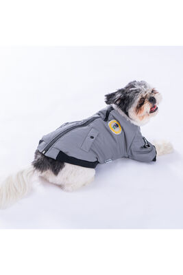 Pawstar - Pawstar Astrodog Köpek Yağmurluğu Köpek Yağmurluk Köpek Kıyafeti Köpek Elbisesi - 2XL