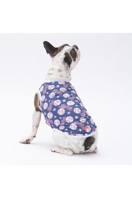 Pawstar - Pawstar Baseball Kedi Köpek Tişörtü - Kedi Köpek Kıyafeti S