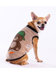 Pawstar Bear Mesh Kedi Köpek Tişörtü - Kedi Köpek Kıyafeti Small - Thumbnail