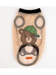 Pawstar Bear Mesh Kedi Köpek Tişörtü - Kedi Köpek Kıyafeti Small - Thumbnail